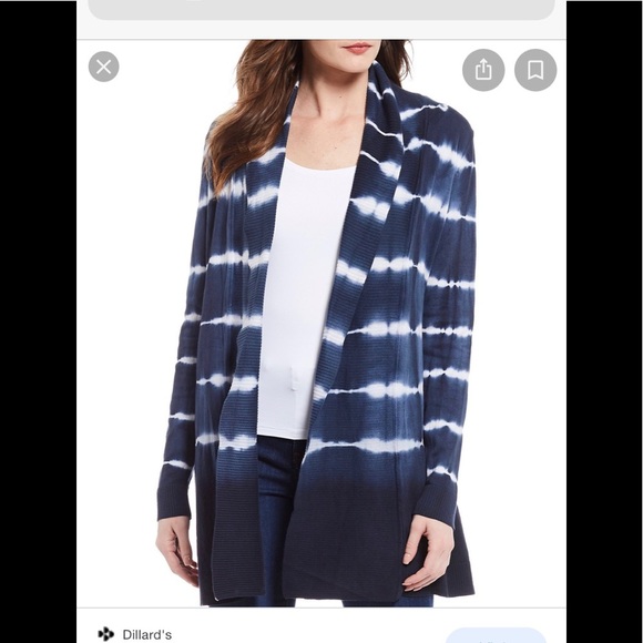 Chelsea and Theodore Long Tie Dyed Cardigan - Picture 1 of 13
